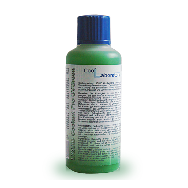 Coollaboratory Liquid Coolant Pro – UV Green – Coollaboratory